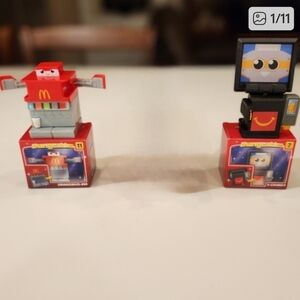 McDonald's Happy Meal Changeables Toy Set Of 2 - #7, #11,
